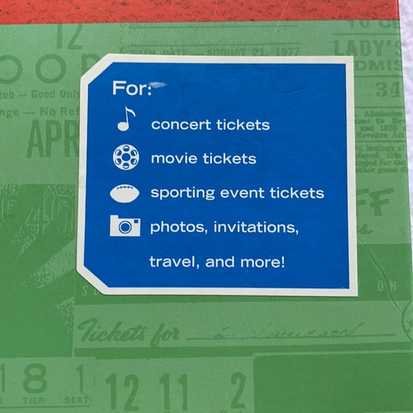 Ticket Stub Diary - Picture 5 of 8